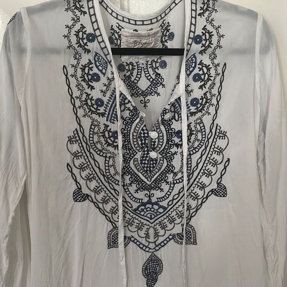 BIYA Johnny Was Embroidered Shirt - Picture 7 of 7